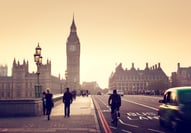 Westminster Bridge at sunset, London, UK Westminster Bridge at sunset, London, UK